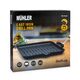 Тиган грил muhler tika mr-2416ci new 24x24cm, чугун