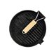 Тиган грил muhler tika mr-2617ci new 26x2 cm, чугун