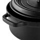 Тенджера muhler tika mr-2448ci new 24x10.5cm, 3.4l,чугун