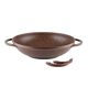 Тиган уок с капак muhler mia mr-3285m 32x8.5cm, 3.8l, шоколад, лят алуминий