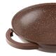 Тиган уок с капак muhler mia mr-3285m 32x8.5cm, 3.8l, шоколад, лят алуминий
