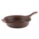Тиган дълбок с капак muhler mia mr-2807m 28x7cm, 2.8l, шоколад, лят алуминий