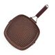 Тиган грил muhler mia mr-2819m 28x28cm, шоколад