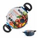 Тенджера muhler nia mr-2044 20x9cm, 2.5l