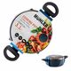 Тенджера muhler nia mr-2244 22x9.5cm, 3.1l