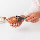 Белачка brabantia tasty+ y-образна fir green, с мини ренде за цитрусови кори