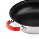 Комплект съдове за готвене muhler mr-975 new 9 части, червени