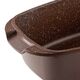 Съд за печене с капак muhler mia mr-3211m 32x8cm, 4.8l, шоколад, лят алуминий