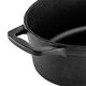 Съд за печене с капак muhler tika mr-4133ci 41x25x11cm, 5.1l, чугун