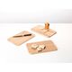 Комплект дъски за рязане brabantia profile wooden 40x25cm 3 броя