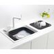 Купа за миене и отцеждане brabantia sinkside dark grey