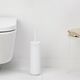 Четка за тоалетна със стойка brabantia mindset mineral fresh white