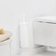 Четка за тоалетна със стойка brabantia mindset mineral fresh white