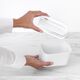 Кошче за отпадъци за баня brabantia mindset white