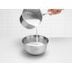Купа за бъркане brabantia 1l, matt steel / black