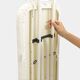 Маса за гладене brabantia b 124x38cm с поставка за парогенератор, perfectflow bubbles