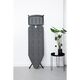Маса за гладене brabantia c 124x45cm с поставка за парогенератор, denim black
