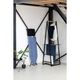 Маса за гладене brabantia c 124x45cm с поставка за парогенератор, denim blue