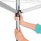 Външен простор brabantia essential 30m, 3 рамена, котва за бетониране