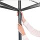 Външен простор brabantia topspinner 50m, метален шип за вкопаване, anthracite