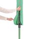 Външен простор brabantia lift-o-matic 50m, метален шип за вкопаване, калъф и торба с щипки, leaf green