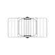 Сушилник за дрехи brabantia hangon 15m, metallic grey