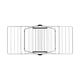 Сушилник за дрехи brabantia hangon 20m, metallic grey