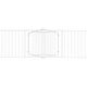 Сушилник за дрехи brabantia hangon 25m, fresh white
