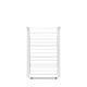 Сушилник за дрехи brabantia hangon 25m с допълнителен прът, fresh white