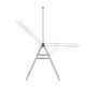 Сушилник за дрехи brabantia hangon 25m с допълнителен прът, metallic grey
