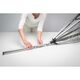 Външен простор brabantia essential splitpole 40m, котва за бетониране, metallic grey