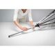 Външен простор brabantia essential splitpole 40m, котва за бетониране, metallic grey