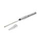 Външен простор brabantia lift-o-matic splitpole 40m, метален шип за вкопаване, metallic grey