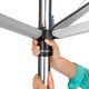 Външен простор brabantia topspinner 40m, метален шип за вкопаване