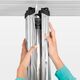 Външен простор brabantia topspinner 40m, метален шип за вкопаване