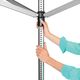 Външен простор brabantia lift-o-matic 60m, метален шип за вкопаване и калъф