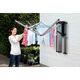 Простор за стена brabantia wallfix 24m с кутия, metallic grey