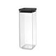 Буркан brabantia tasty+ 2.5l, dark grey