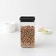 Буркан brabantia tasty+ 1.6l, dark grey