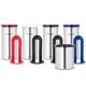 Буркан brabantia за 18 броя кафе-капсули, matt steel fingerprint proof, transparent lid