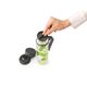 Бутилка brabantia make&take 500ml dark grey, с цедка