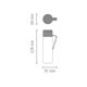Бутилка brabantia make&take 500ml dark grey, с цедка