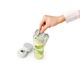 Бутилка brabantia make&take 500ml light grey, с цедка