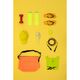 Бутилка brabantia make&take 500ml light grey, с цедка