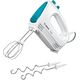 Миксер, bosch hand mixer, clevermixx, 375 w, white/blue