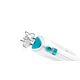 Миксер, bosch hand mixer, clevermixx, 375 w, white/blue