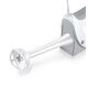 Миксер, bosch  hand mixer 450 w, white-gray