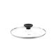 Тиган дълбок с капак luigi ferrero prima fr-2634l 26x7.5cm, 3.4l