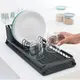 Сушилник за съдове brabantia dark grey, компактен