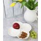 Плато за сервиране wilmax white 4 секции 22х22 см